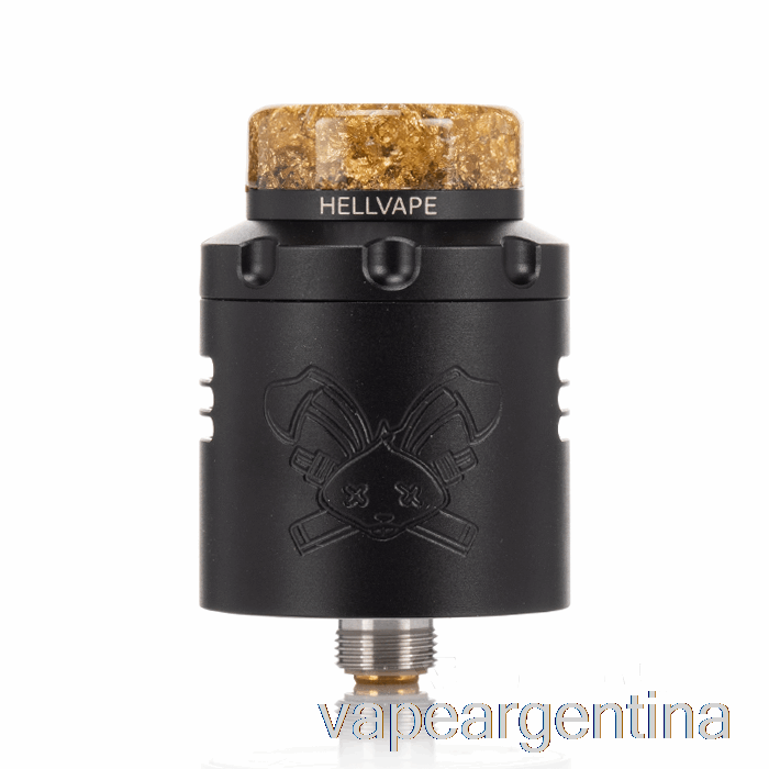 Hellvape Dead Rabbit V3 24mm Rda Mate Negro Completo Vape Descartable